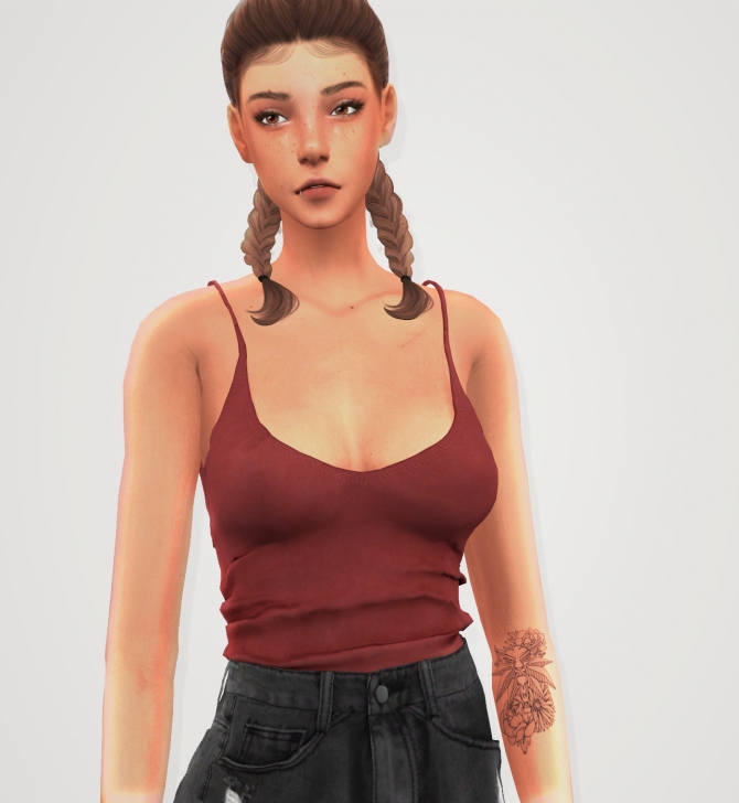 Simple Tank Top At Elliesimple Sims 4 Updates