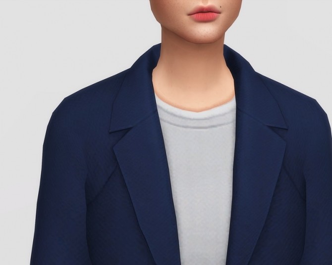 Sims 4 Autumn Coat Edit F (T Shirt) at Rusty Nail