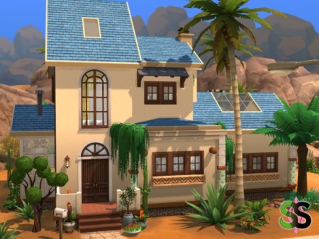Oasis Springs 1 house by SIMSnippets at TSR