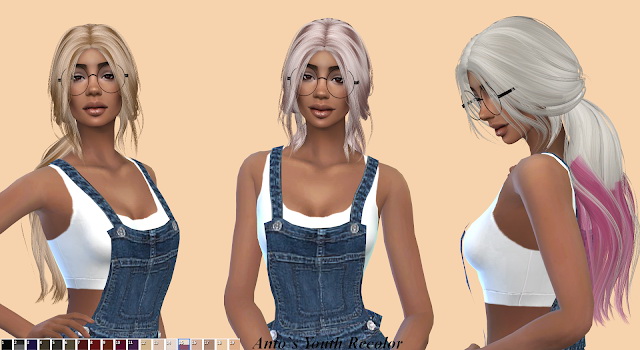 Sims 4 Anto Youth Hair Recolor at Teenageeaglerunner