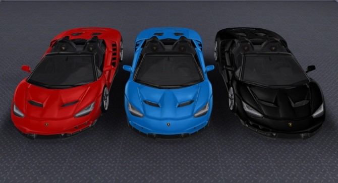 Sims 4 2017 Lamborghini Centenario Roadster at Tyler Winston Cars