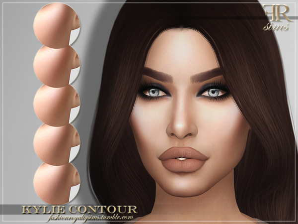 Sims 4 FRS Kylie Contour by FashionRoyaltySims at TSR