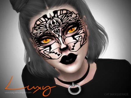 CAT MASQUERADE by LuxySims3 at TSR