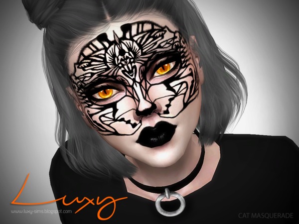 Sims 4 CAT MASQUERADE by LuxySims3 at TSR