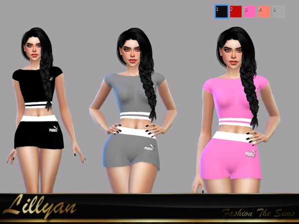 Sims 4 Sport Style Leandra by LYLLYAN at TSR