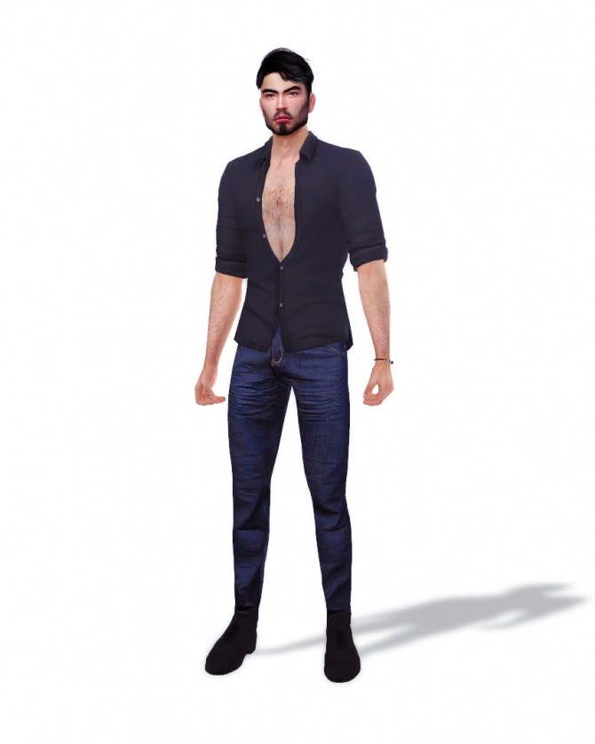Sims 4 Male Modeling Poses set 1 at Katverse