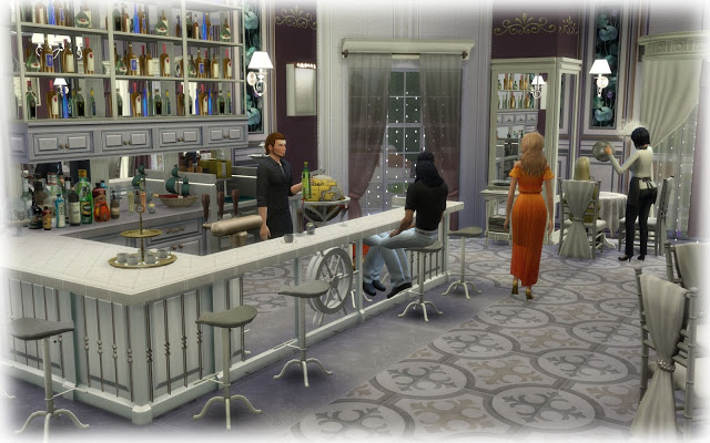 Sims 4 Call of Siren restaurant at Nagvalmi