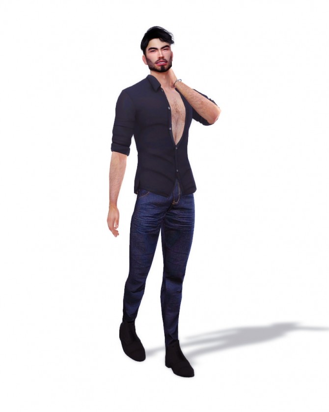 Sims 4 Male Modeling Poses set 1 at Katverse