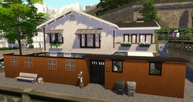 Sims 4 Pavillon Discret house at Simsontherope