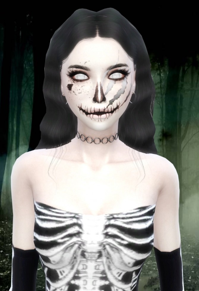 Sims 4 Skeleton Sim at MODELSIMS4