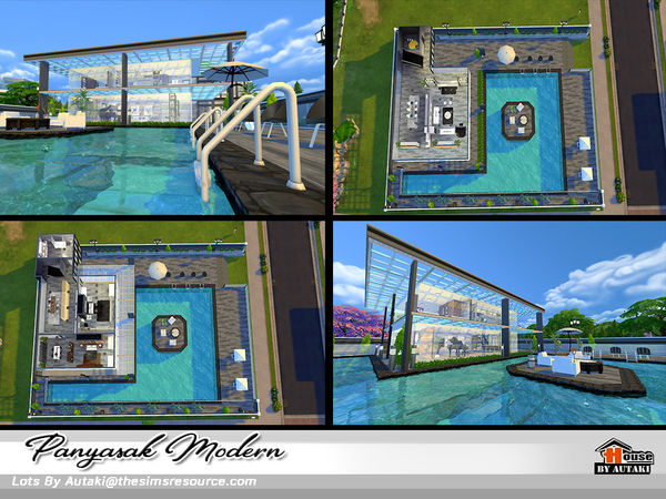 Sims 4 Panyasak Modern by autaki at TSR