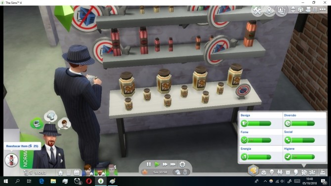 Sims 4 Spice Jars can be sold and storage on retail fridges by trendorina at Mod The Sims