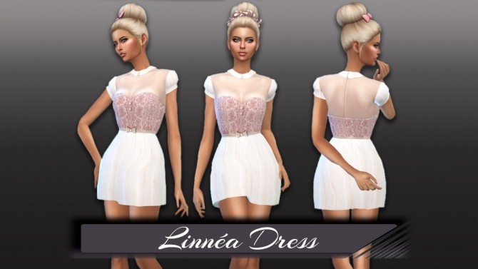 Sims 4 Linnéa Dress at Seger Sims