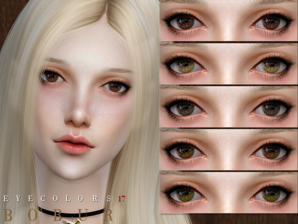 Sims 4 Eyecolors 17 by Bobur3 at TSR