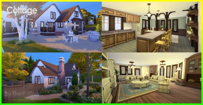 Sims 4 Cottage at Kalino