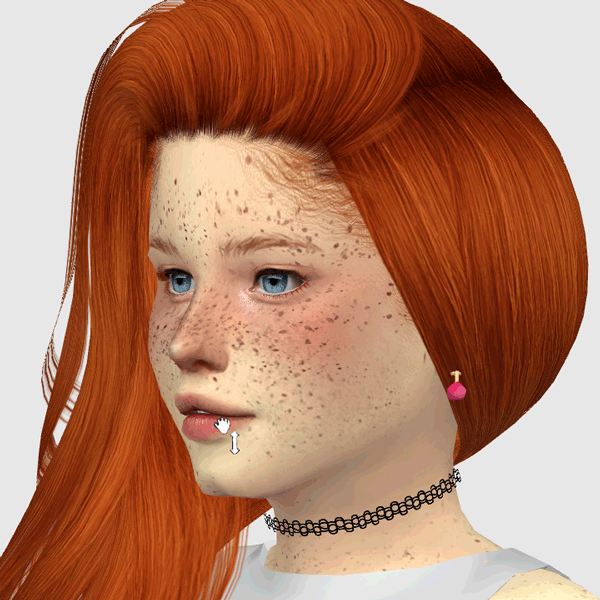 Sims 4 UPPER AND LOWER LIPS SLIDER by Thiago Mitchell at REDHEADSIMS