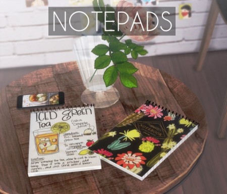 Notepads at Descargas Sims