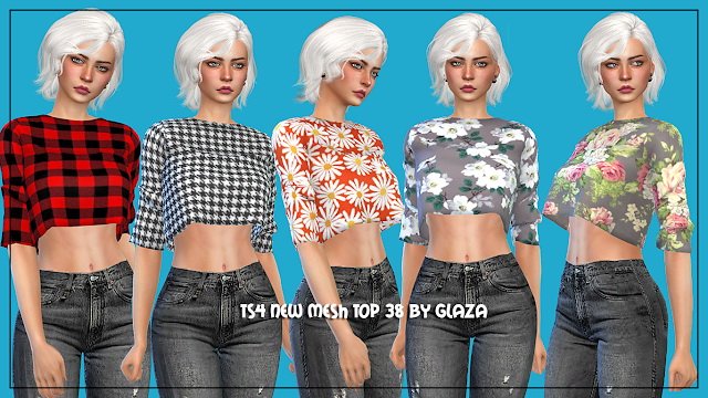 Sims 4 Top 38 at All by Glaza
