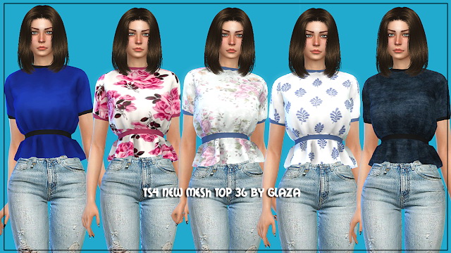 Sims 4 Top 36 at All by Glaza
