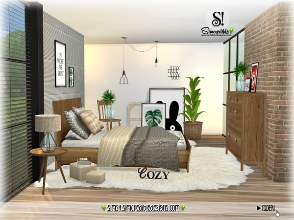 Sims 4 Caden Bedroom by SIMcredible at TSR