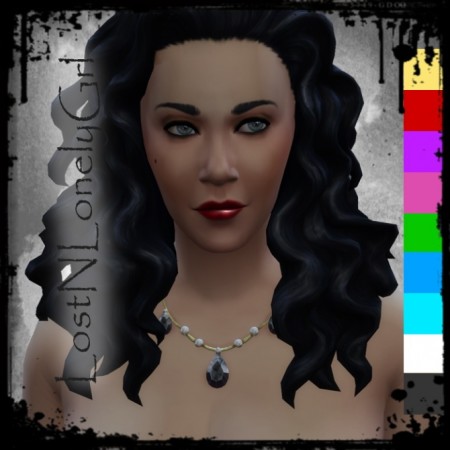 Romantic Necklace in Gold by LostNlonelyGrl86 at Mod The Sims