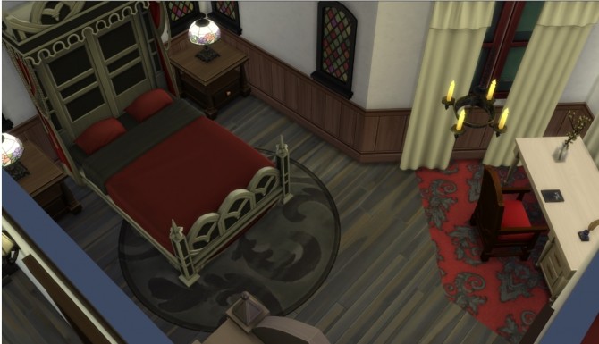 Sims 4 Webbington Manor Vampire Home by erisema at Mod The Sims