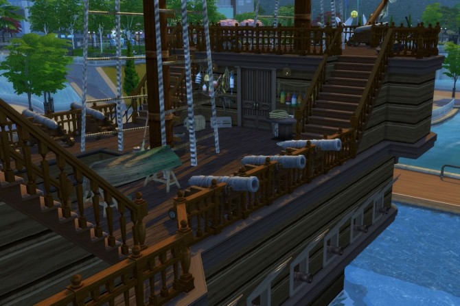 Sims 4 Pirate Ship at Alial Sim
