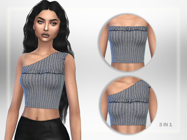Sims 4 Cotton Top by Puresim at TSR