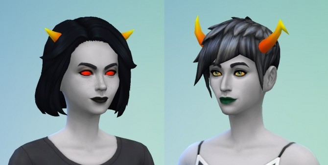 Sims 4 Homestuck Troll Eyes by SCMwargie at Mod The Sims