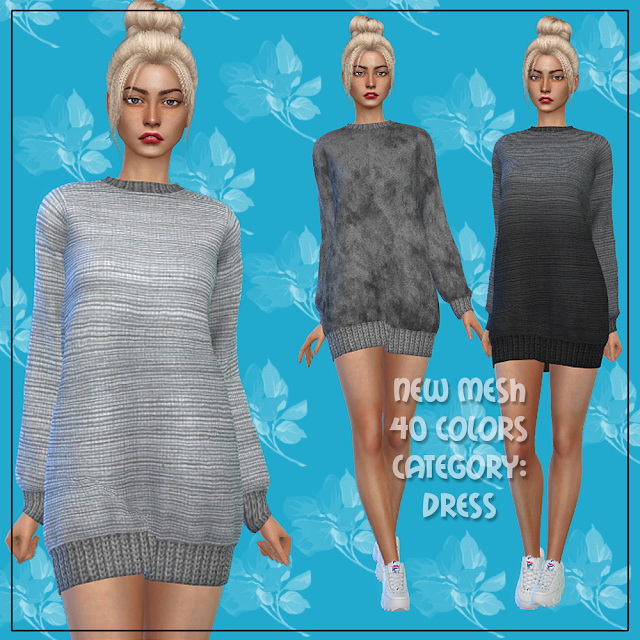 Sims 4 Dress 62 at All by Glaza