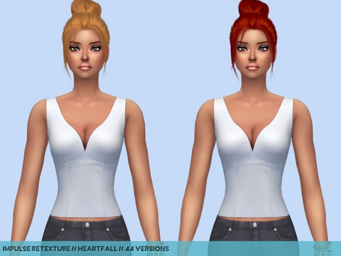 Sims 4 Nightcrawler Hair Recolors part 2 at Heartfall