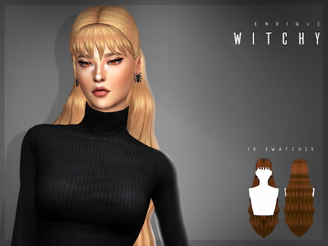 Sims 4 Witchy Hair at Enriques4