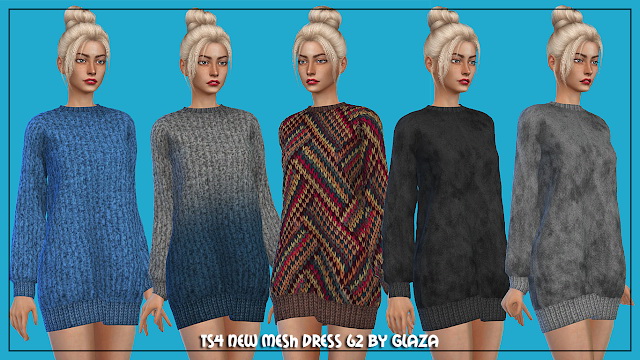 Sims 4 Dress 62 at All by Glaza