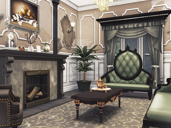 Sims 4 Lorelei house by Rirann at TSR