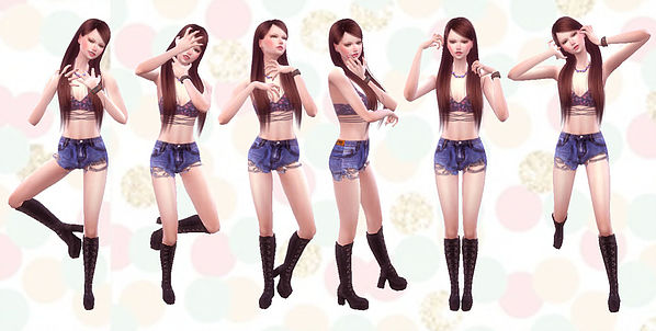 Sims 4 Combination Pose 29 at A luckyday