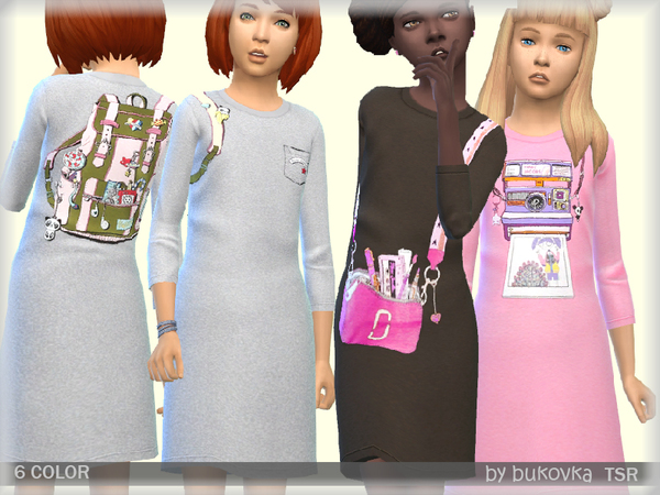 Sims 4 Dress Bag by bukovka at TSR