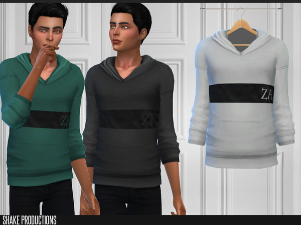 Sims 4 183 Sweatshirt by ShakeProductions at TSR