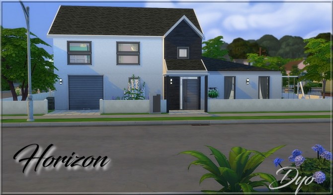 Sims 4 Horizon house by Dyo at Sims 4 Fr