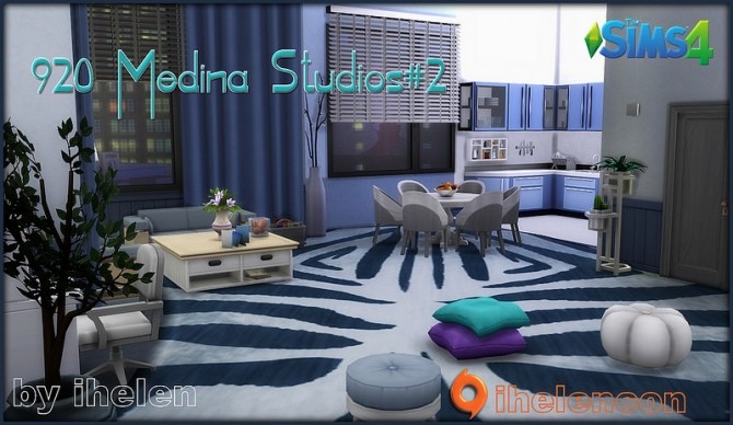 Sims 4 920 Medina Studios #2 by ihelen at ihelensims