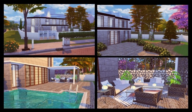 Sims 4 Two Bedroom House at Simming With Mary