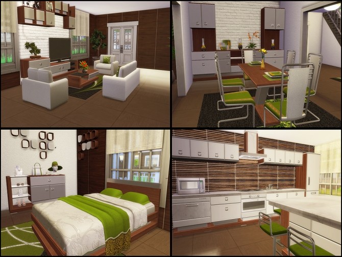 Sims 4 Rosewood Family House at MSQ Sims