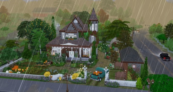 Sims 4 Butternut house at Studio Sims Creation