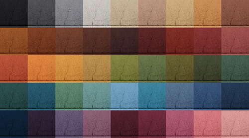 Sims 4 HS bare concrete walls autumn shade palette at Lina Cherie