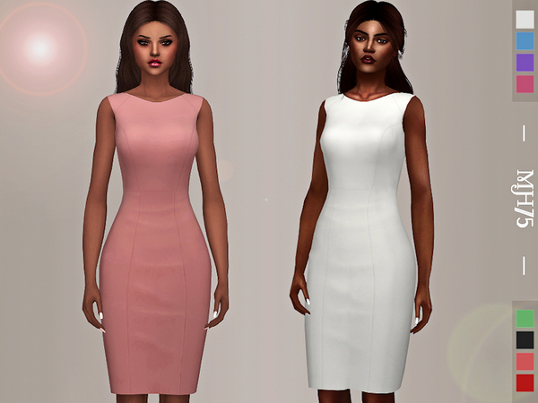 Meghans Dress by Margeh-75 at TSR » Sims 4 Updates