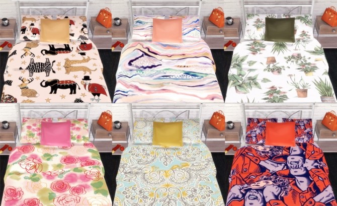 Sims 4 Blankets and Cushions at Descargas Sims