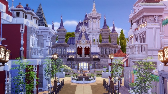 Sims 4 Disneyland Park at Akai Sims – kaibellvert