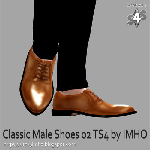 sims 4 male shoes cc folder