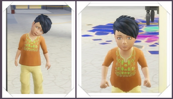Sims 4 Baby’Slashed Hair at Birksches Sims Blog