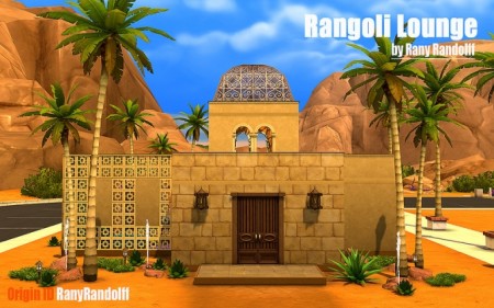 Rangoli Lounge by Rany Raydolff at ihelensims