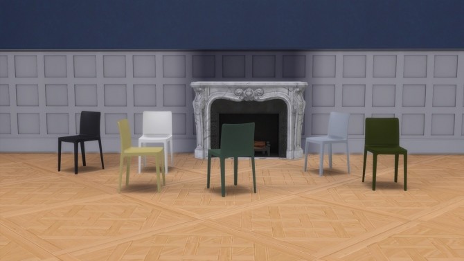 Sims 4 ELEMENTAIRE CHAIR at Meinkatz Creations